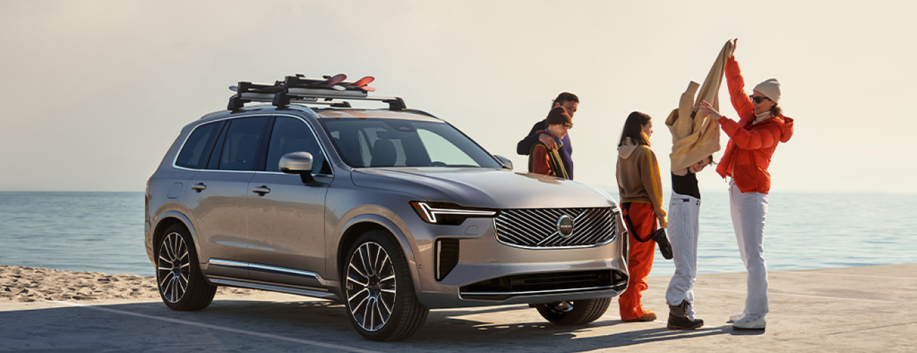 XC90 at the beach